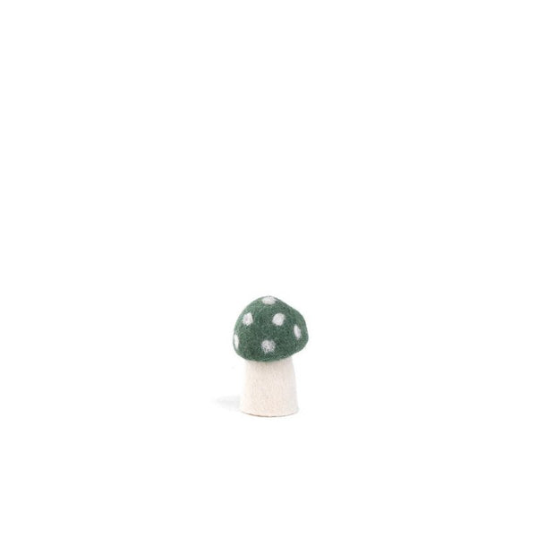 Muskhane | felt dotty mushroom | small | granit