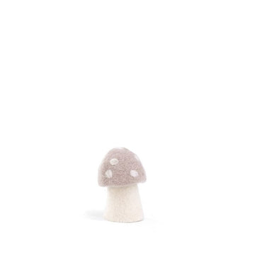 mondocherry - Muskhane | felt dotty mushroom | small | sand