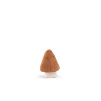 Muskhane | felt morel mushroom | small | caramel