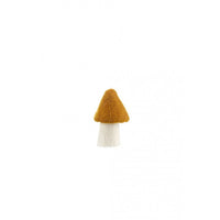 mondocherry - Muskhane | felt morel mushroom | small | gold