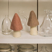 Muskhane | felt morel mushroom shelf