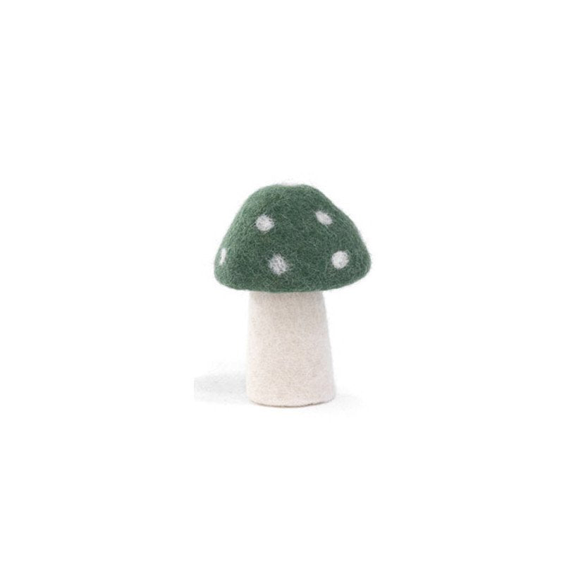 Muskhane | felt dotty mushroom | large | granit