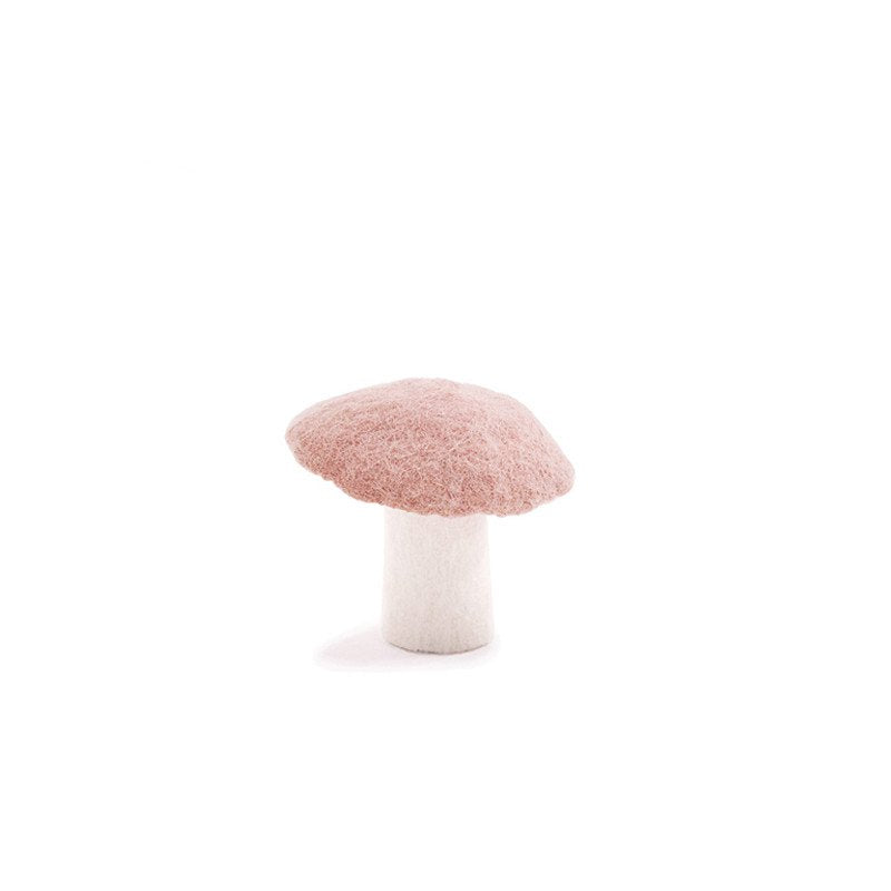 Muskhane | felt mushroom | large | quartz pink