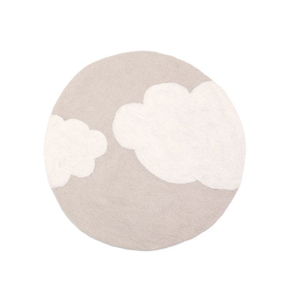 mondocherry - Muskhane | cloudy rug | sand natural