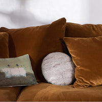 Muskhane | smartie cushion | light stone