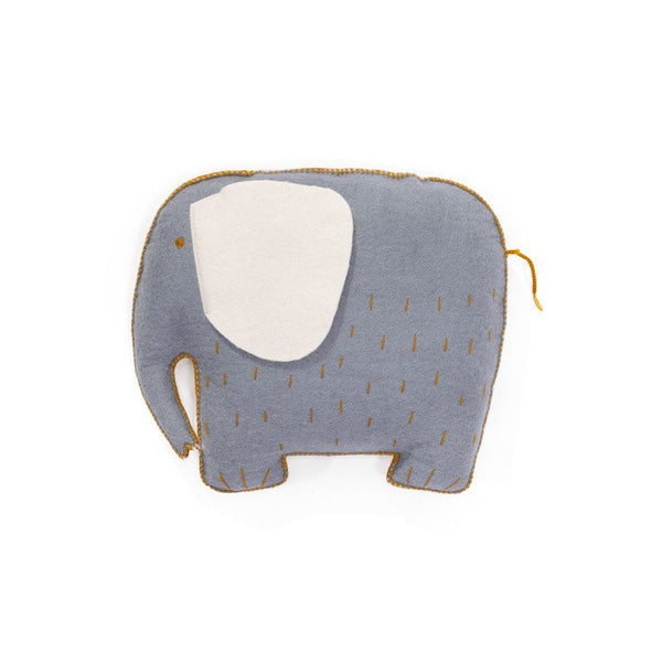 Muskhane kids cushion elephant - light blue