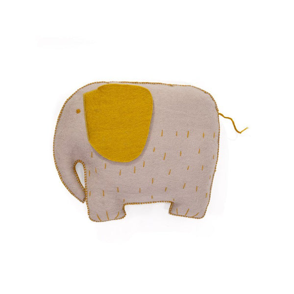 Shop - Muskhane kids cushion elephant - sand