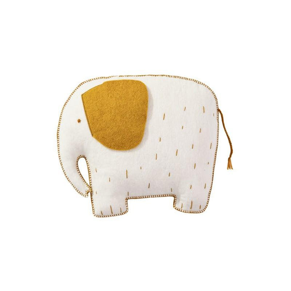 Muskhane - kids cushion elephant - natural