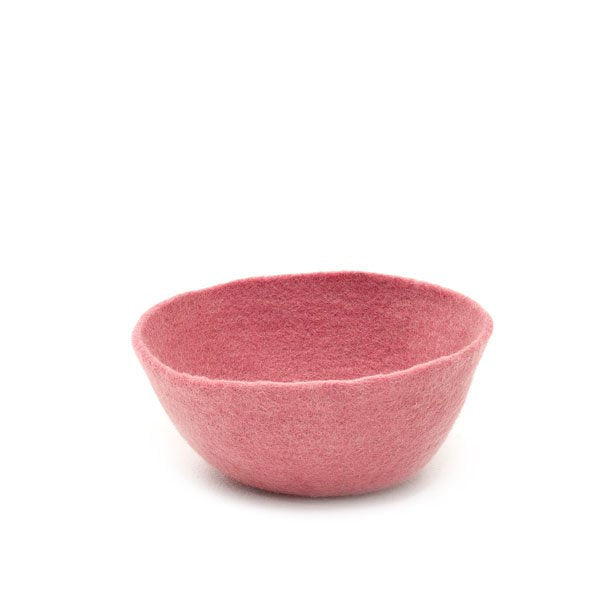 Muskhane | plain calabash bowl | indian pink | small