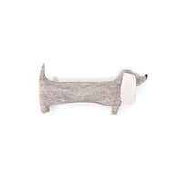 Muskhane kids cushion sausage dog - light stone