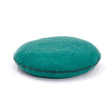 Muskhane smartie cushion - turquoise pastel