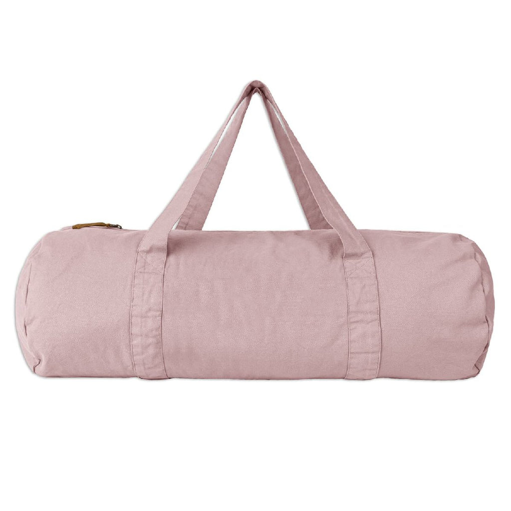 Numero74 | bliss cotton canvas yoga bag | dusky pink - mondocherry