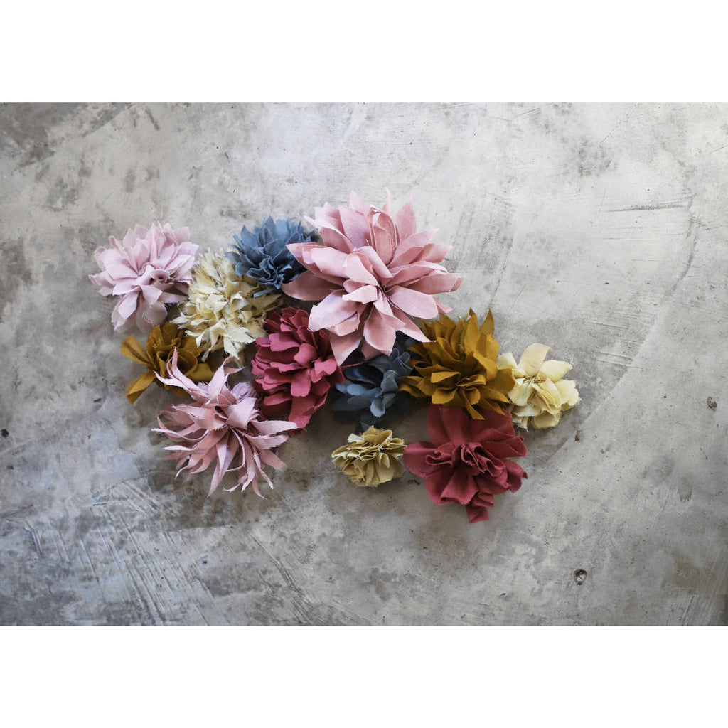 Numero74 | organic cotton flower kit | autumn - complete