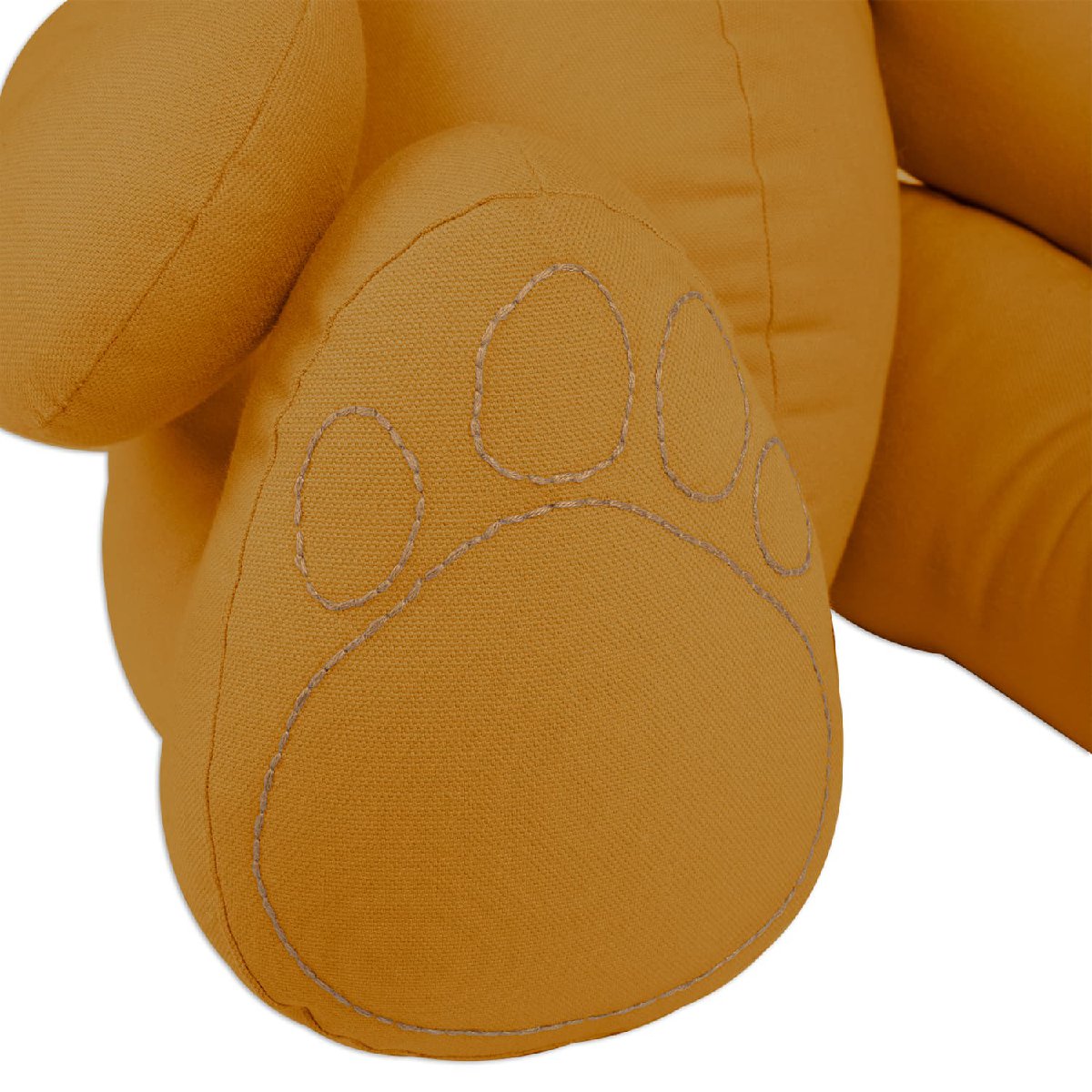 mondocherry - Numero74 | Ted bear cushion | gold | small - foot