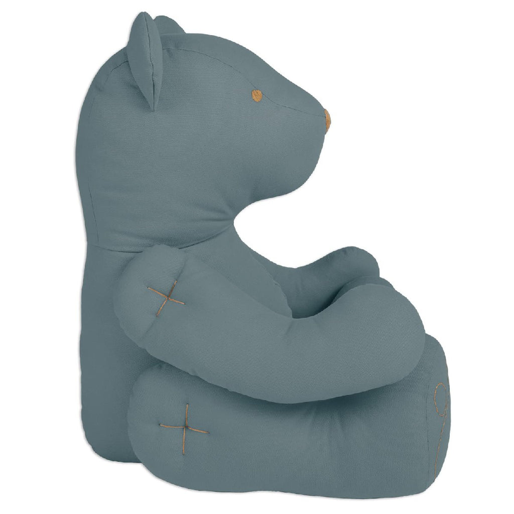mondocherry - Numero74 | Ted bear cushion | ice blue | small - side