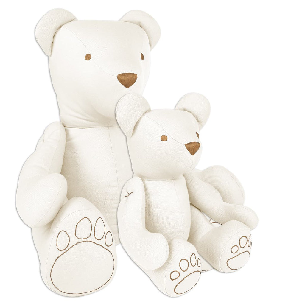 mondocherry - Numero74 | Ted bear cushion | white | small