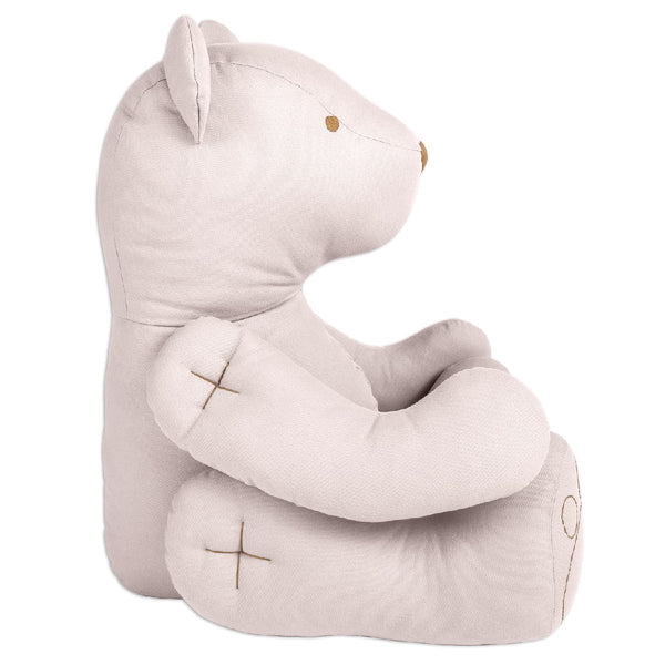 mondocherry - Numero74 | Ted bear cushion | powder | small - side