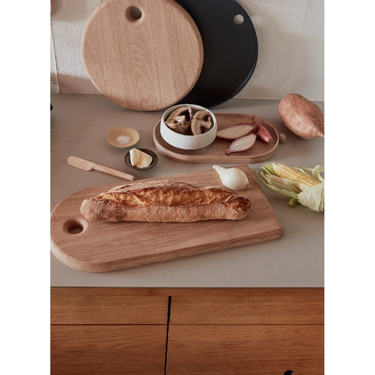 mondocherry - OyOy | wood tray | nature - kitchen