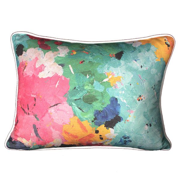 "painterly three" cushion - cushion - mondocherry - home : style : design