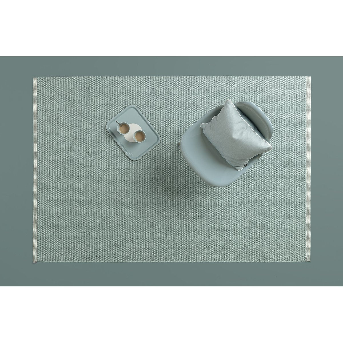 Pappelina | mono mat | haze pale turquoise - 60cm x 85cm - floor
