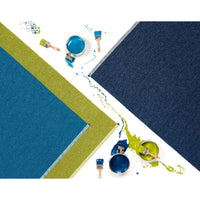 Pappelina | mono mat | petrol light petrol - 60cm x 85cm - colour