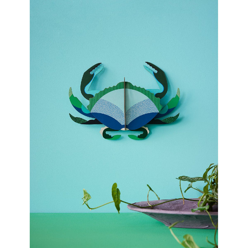 mondocherry - Studio Roof | aquamarine crab wall decor - wall