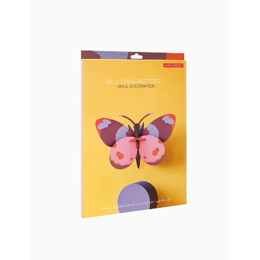 mondocherry - Studio Roof | bellissima butterfly wall decor - packaging