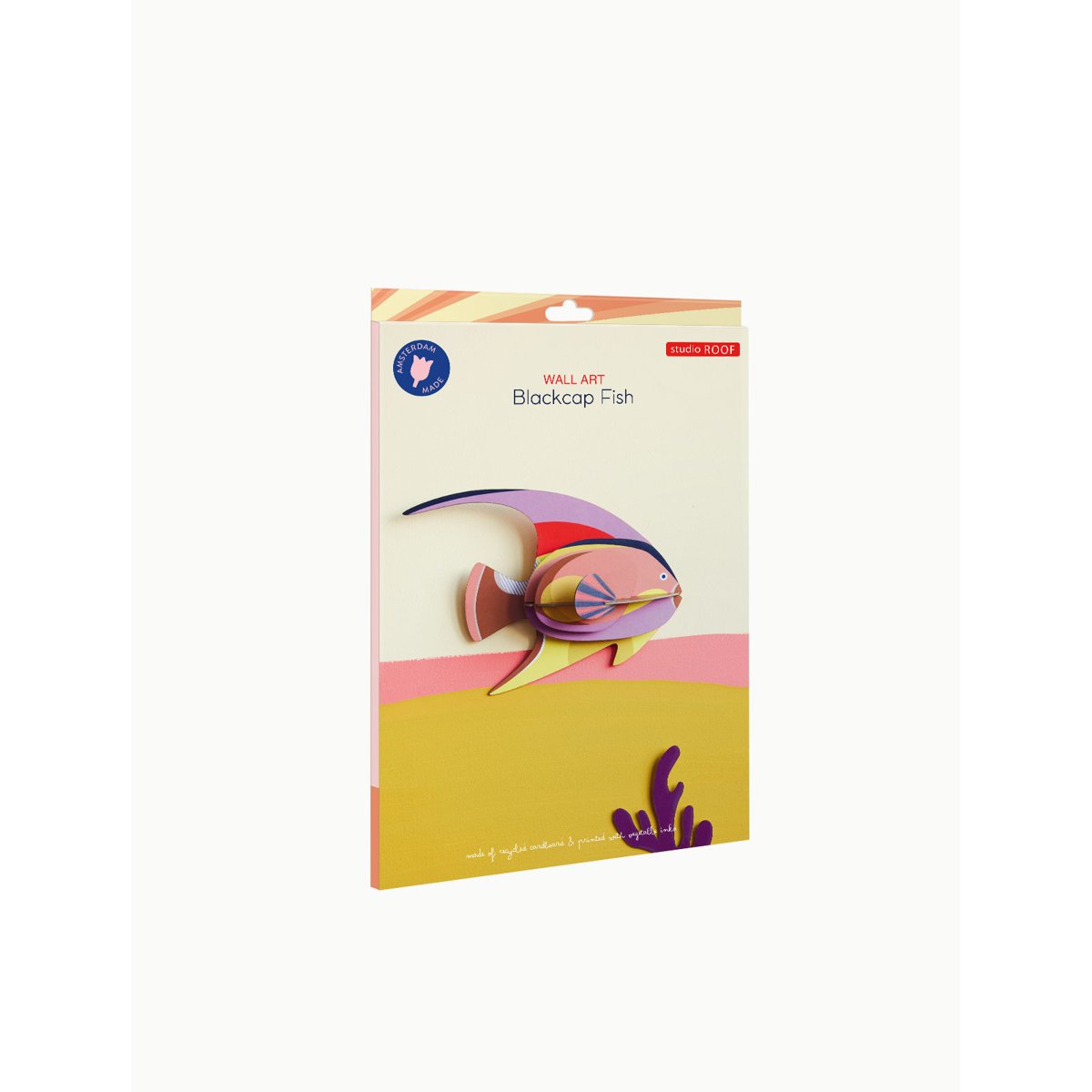 mondocherry - Studio Roof | blackcap fish wall decor - box