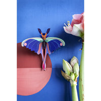 Studio Roof | blue comet butterfly wall decor - wall