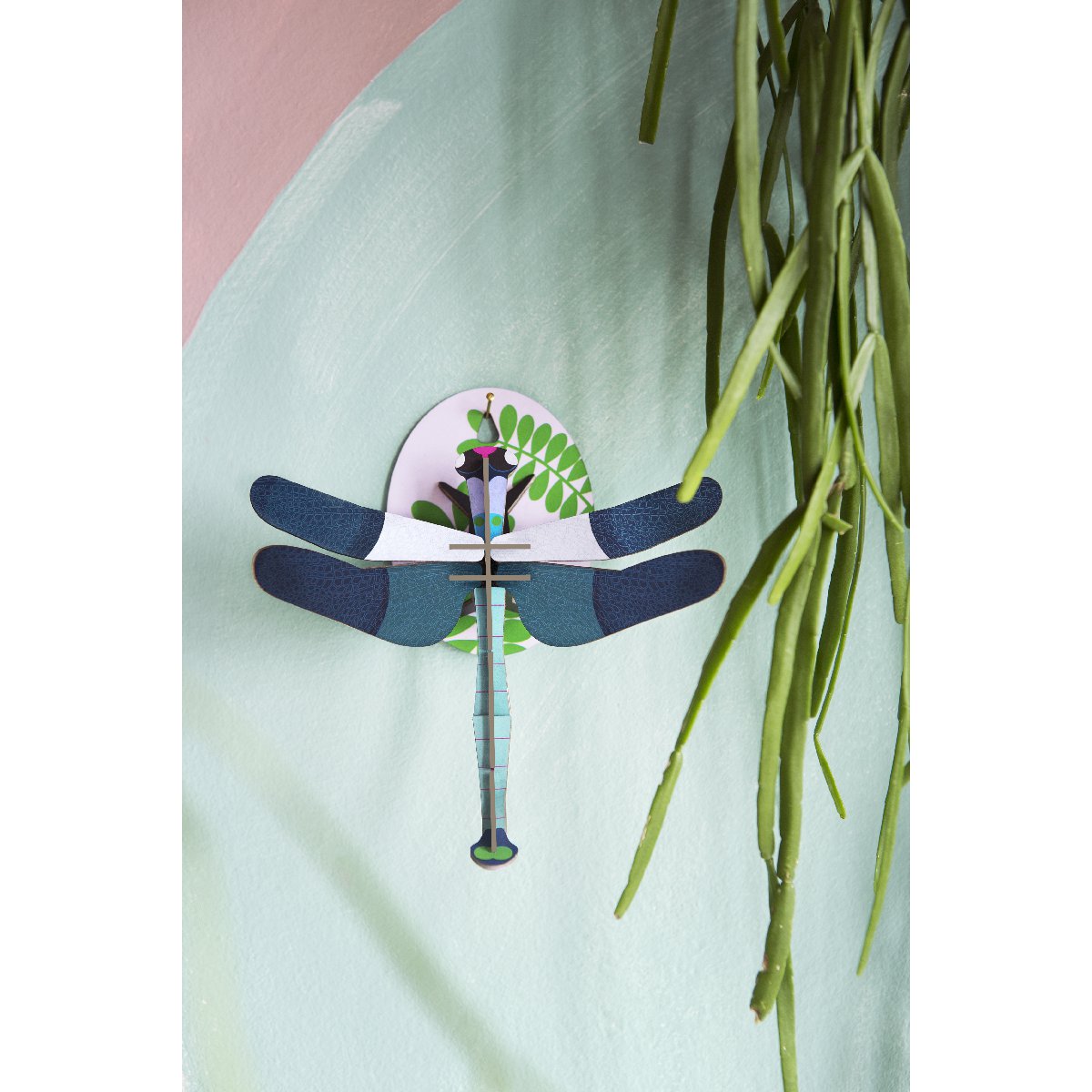 Studio Roof | blue dragonfly wall decor - wall
