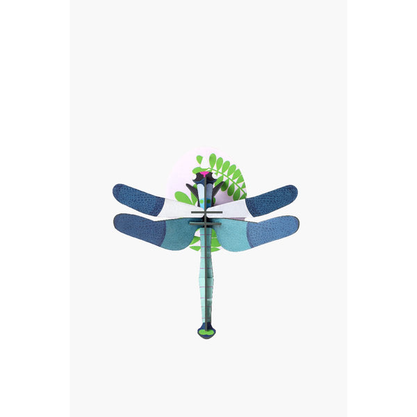 Studio Roof | blue dragonfly wall decor