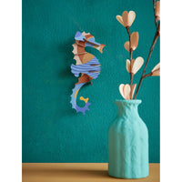 mondocherry - Studio Roof | blue ringlet seahorse wall decor - wall