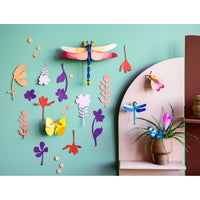 Studio Roof | wall of curiosities | insect connoisseur - display