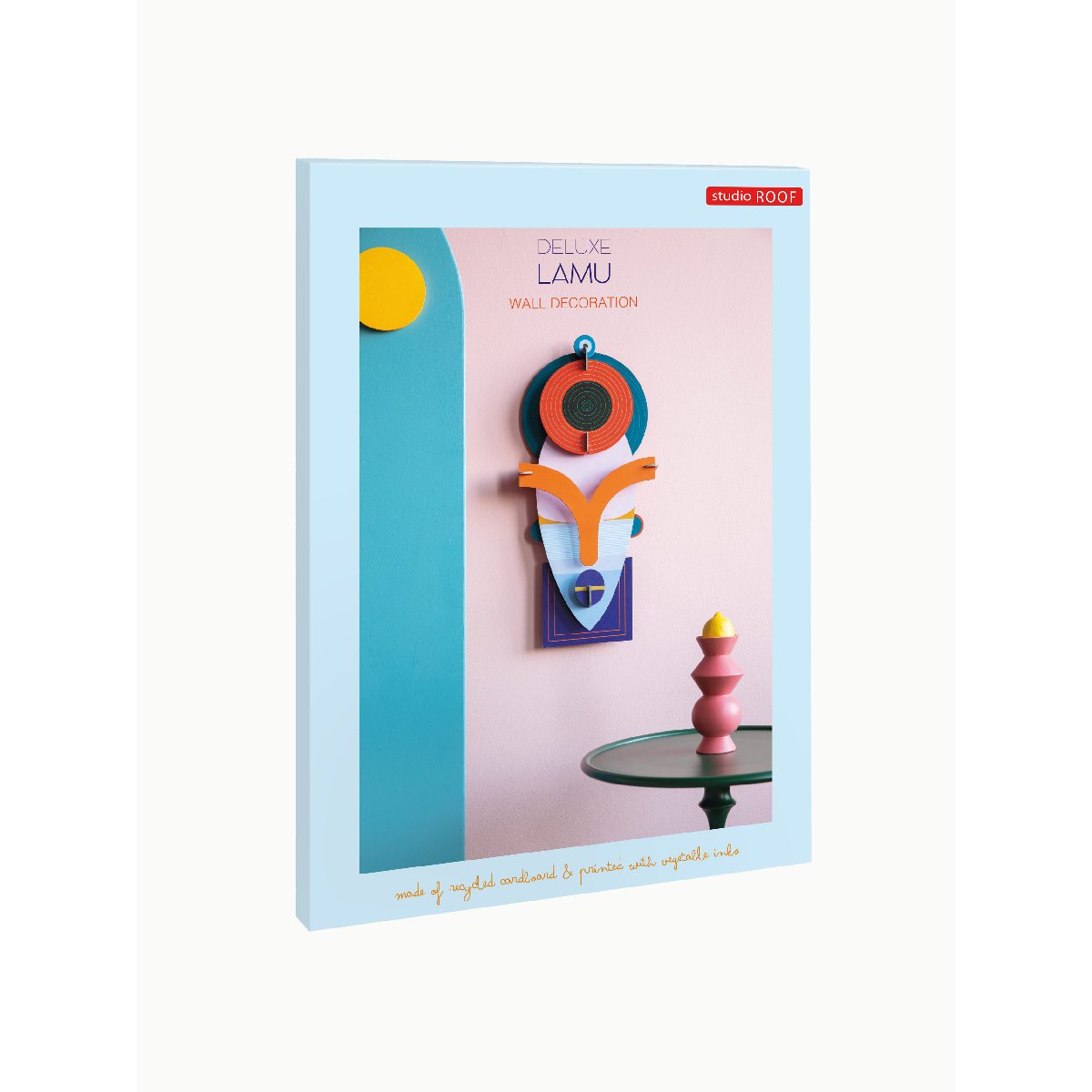 Studio Roof | deluxe lamu mask wall decor - box