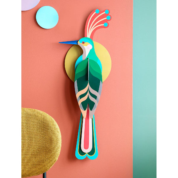 Studio Roof | deluxe nias bird wall decor - display