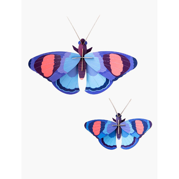 Studio Roof | deluxe peacock butterflies wall decor
