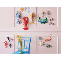 mondocherry - Studio Roof | fairy wrasse fish wall decor - display