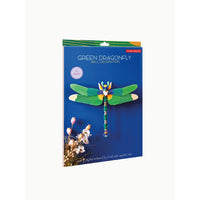 Studio Roof | giant dragonfly green | wall decor - package