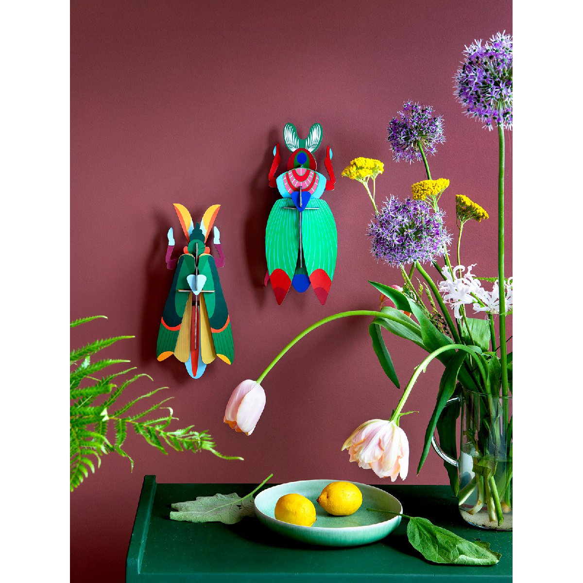 mondocherry - Studio Roof | giant lady beetle wall decor - wall