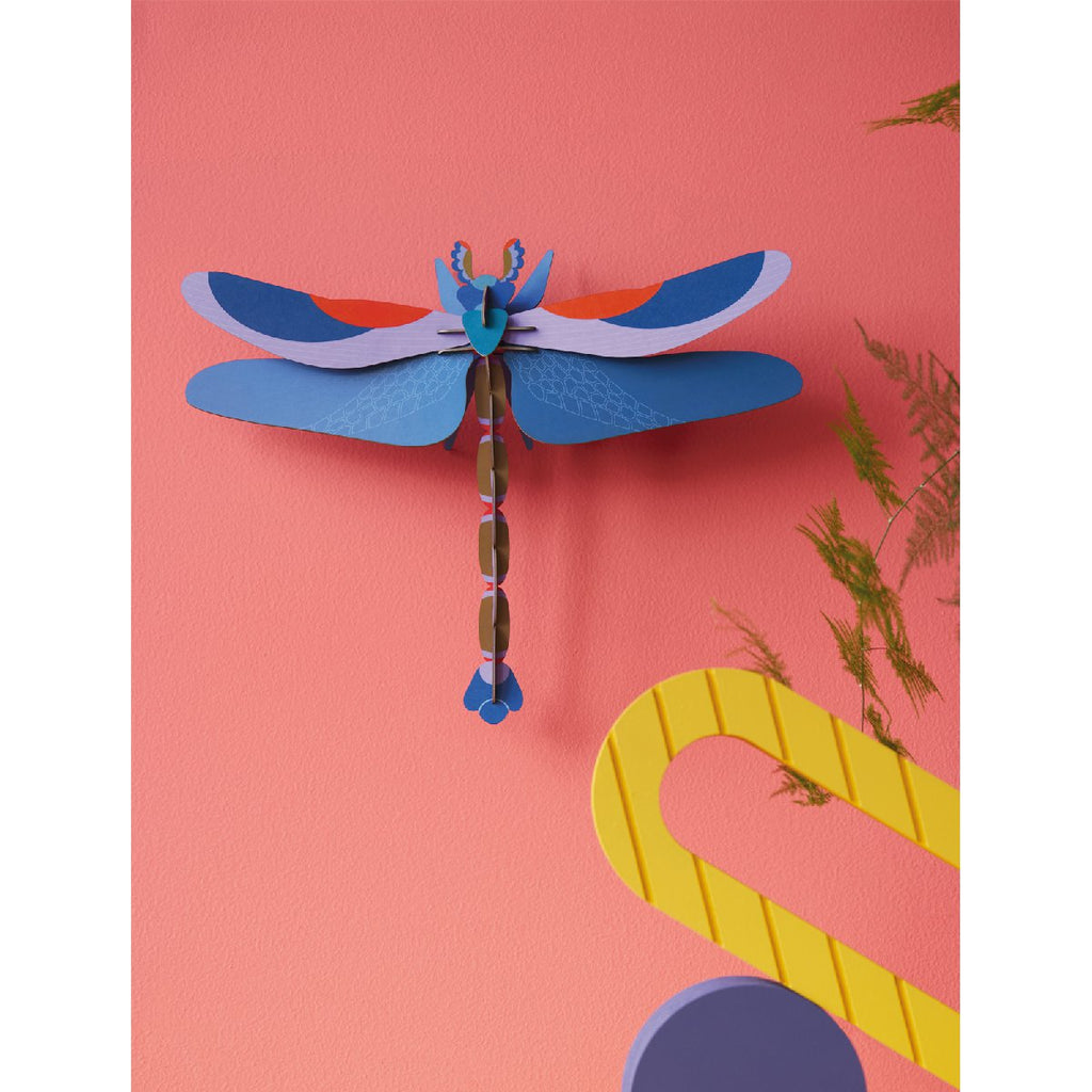mondocherry - Studio Roof | giant dragonfly blue | wall decor - wall