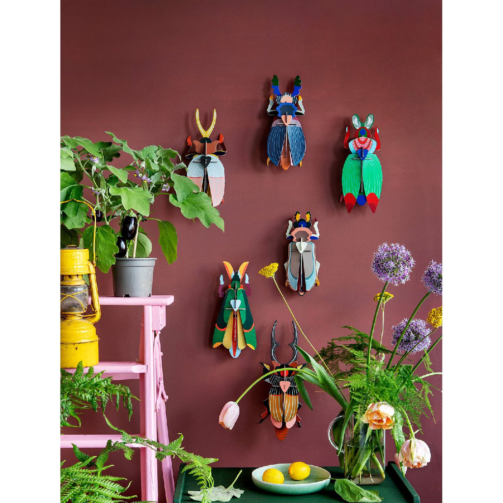mondocherry - Studio Roof | grasshopper wall decoration - display