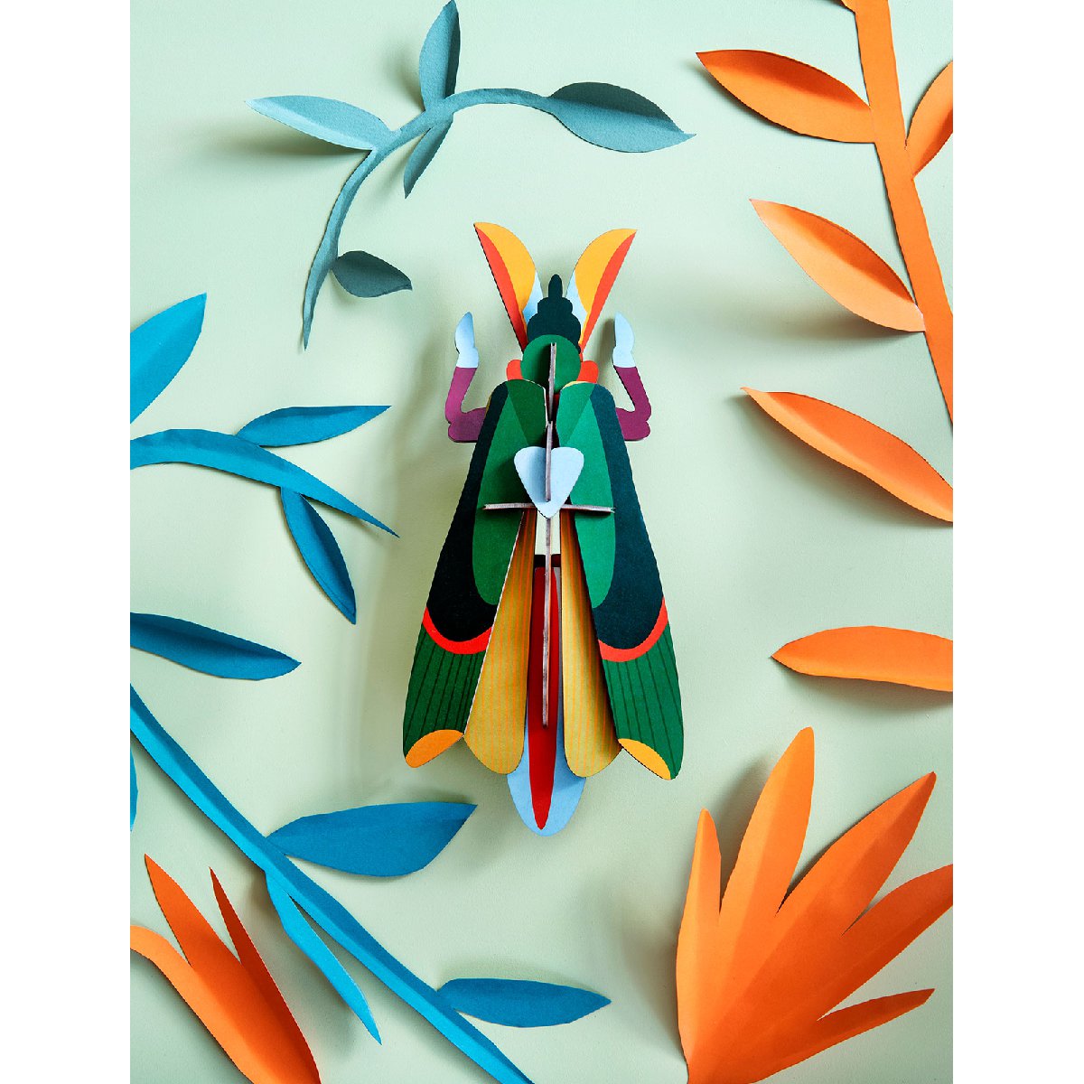 mondocherry - Studio Roof | grasshopper wall decoration - wall