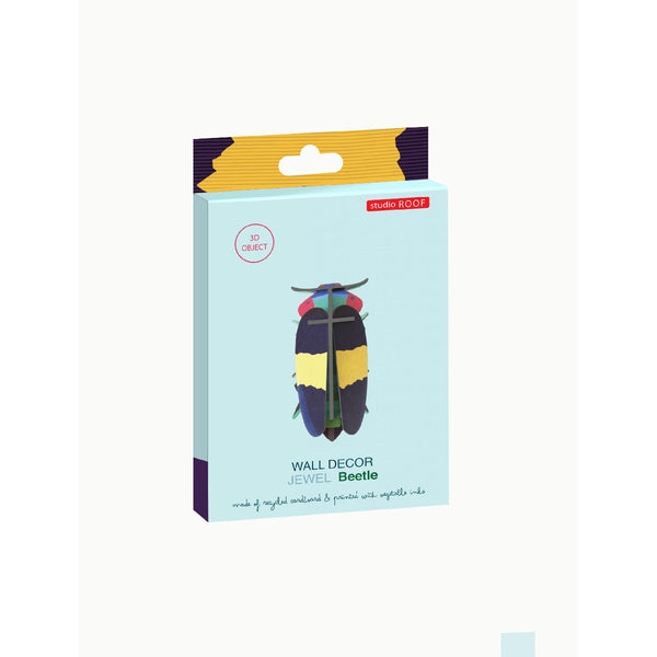 Studio Roof | jewel beetle wall decor - box