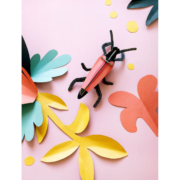 mondocherry - Studio Roof | longhorn beetle wall decor - wall