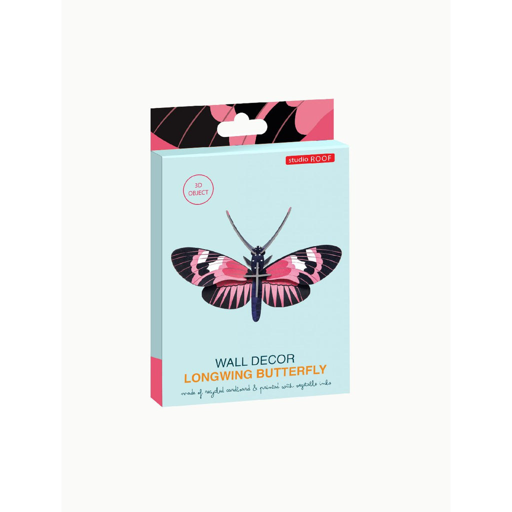 Studio Roof | longwing butterfly wall decor - package