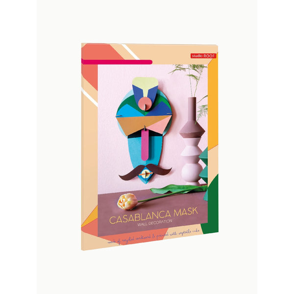 Studio Roof | casablanca mask wall decor - package