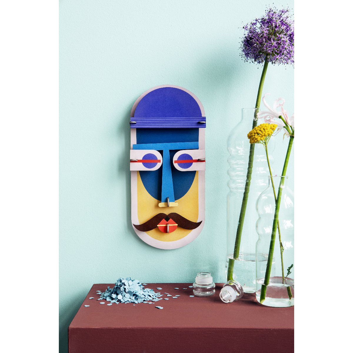 Studio Roof | chicago mask wall decor - wall