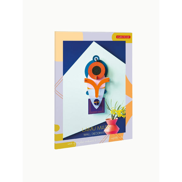 Studio Roof | lamu mask wall decor - package