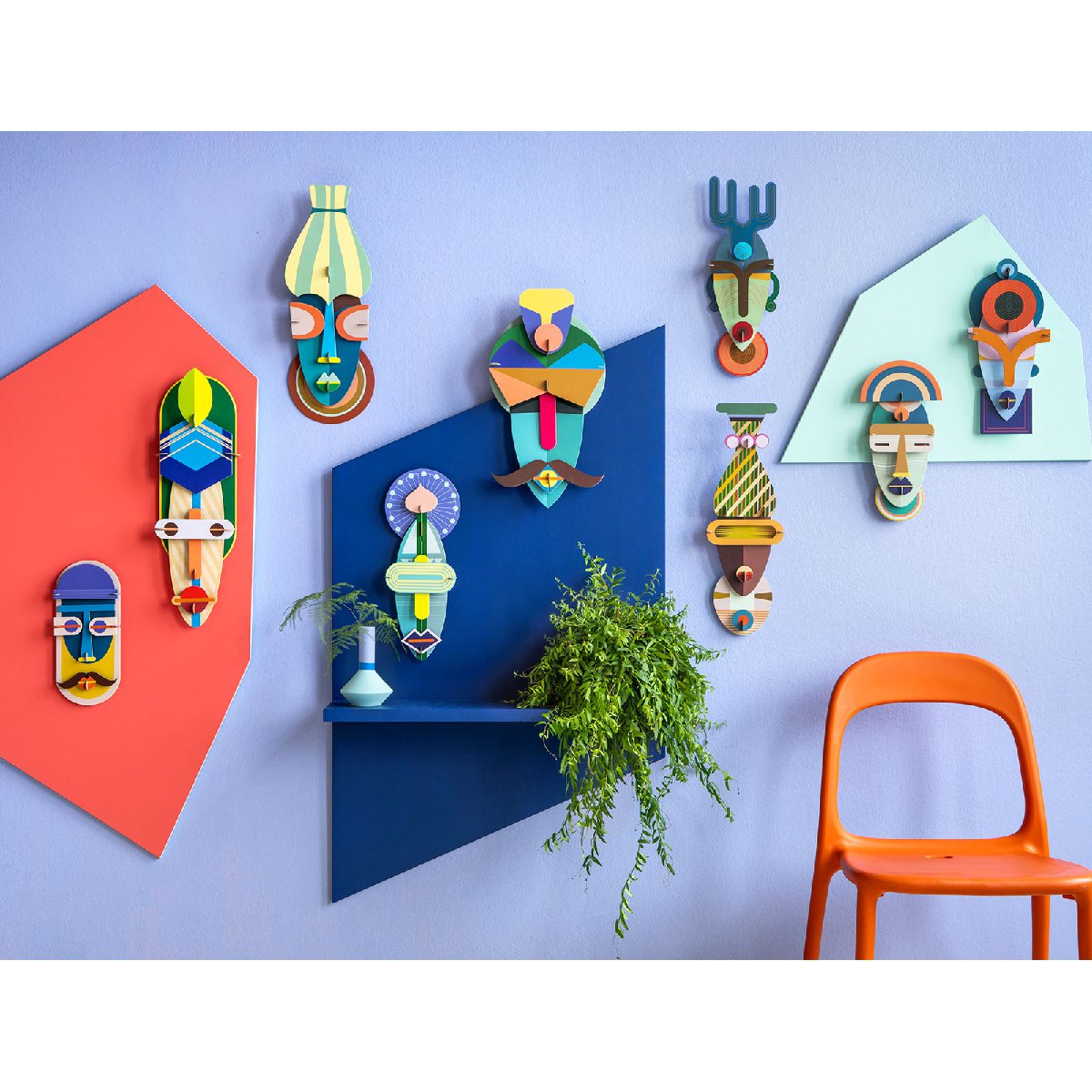 Studio Roof | capetown mask wall decor collection