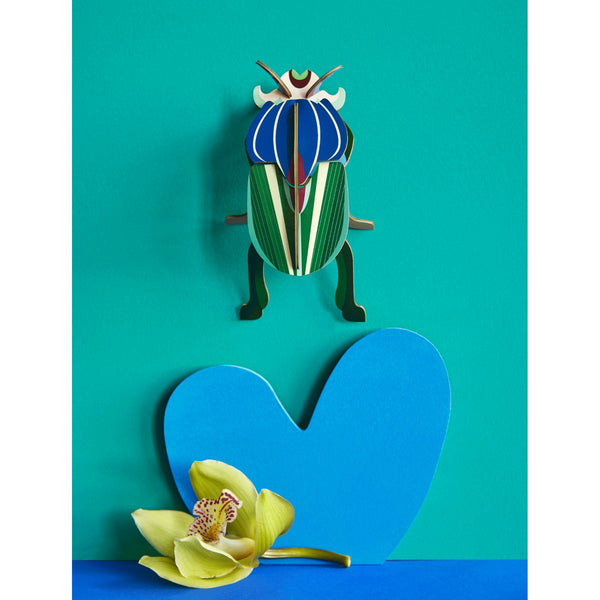 mondocherry - Studio Roof | mimela scarab beetle wall decor - wall